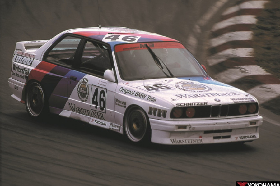 Schnitzer bmw m3 racing to victory at 1987 wtcc 76933