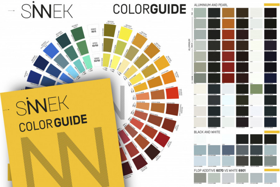 Sinnek lanzamiento chromatic color guide 72537