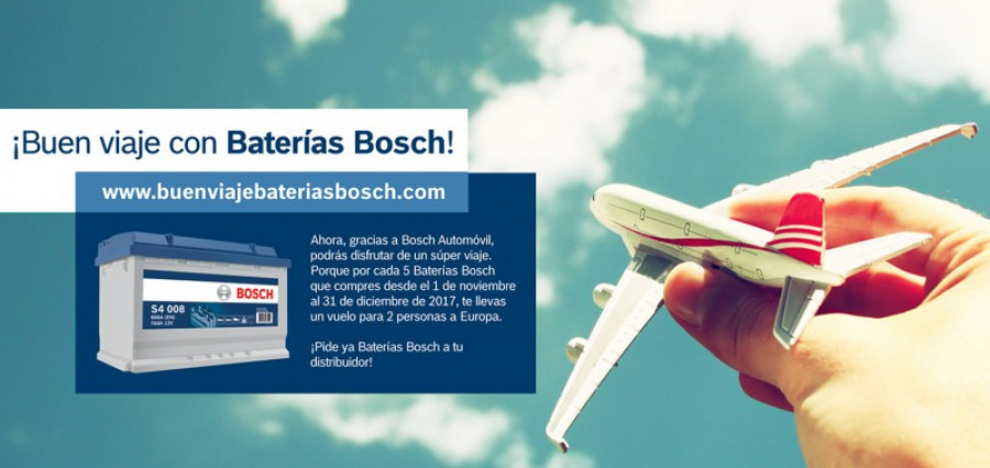 Bosch baterias sorteo vuelo europa 39356