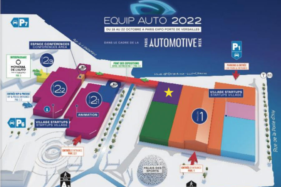 La circular llega a Equip Auto Paris 2022