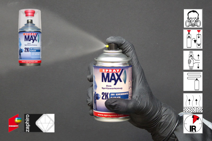Zaphiro barniz faros spraymax gris 78616