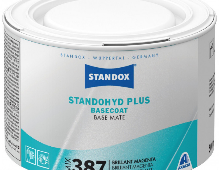 Sx standohyd plus basecoat mix 387 brilliant magenta 77598
