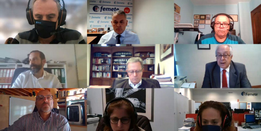 Momento de la junta directiva de femete 73301