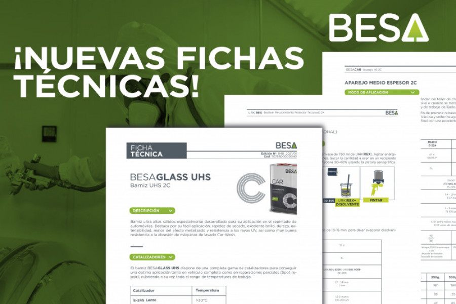 Besa lanzamiento nuevas fichas tecnicas car 72389