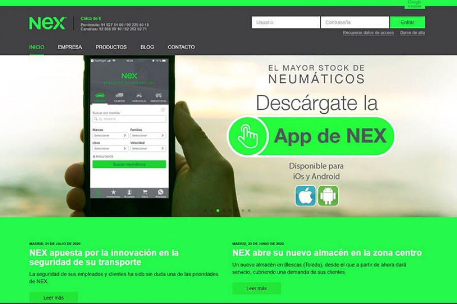 Nex web 70777