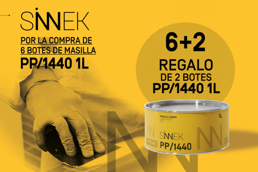 Promocion masillas sinnek junio 67290