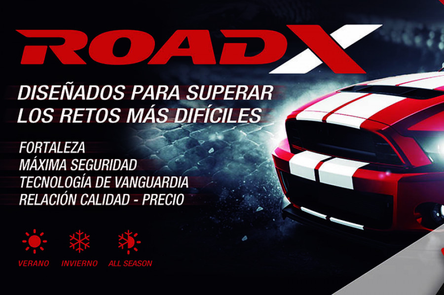 Vinilo roadx 85x30cm 60714