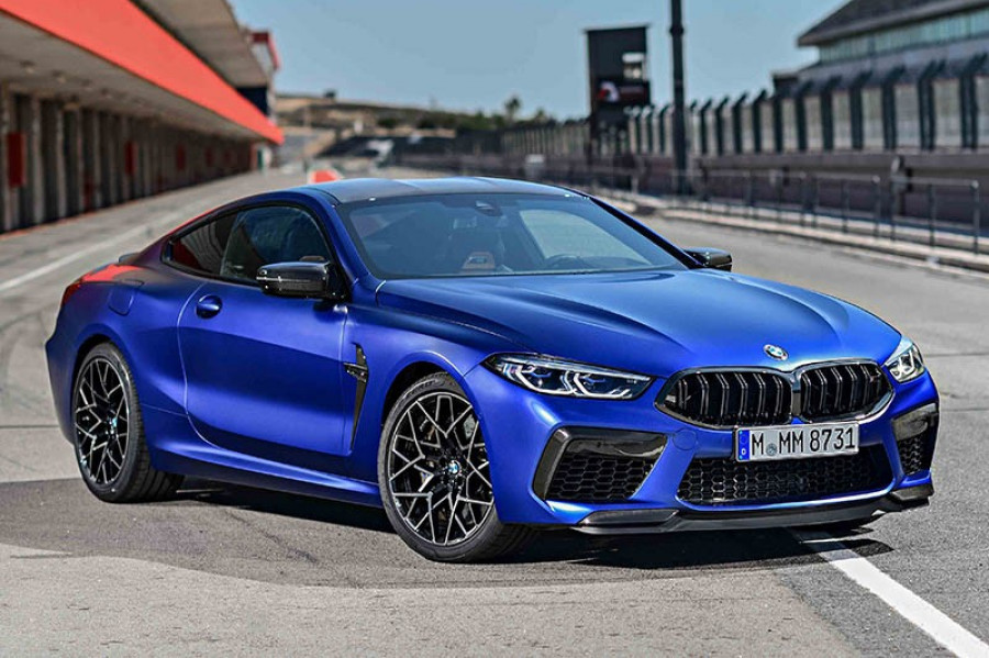 Bmw m8 coupe marina bay blue 2 60686