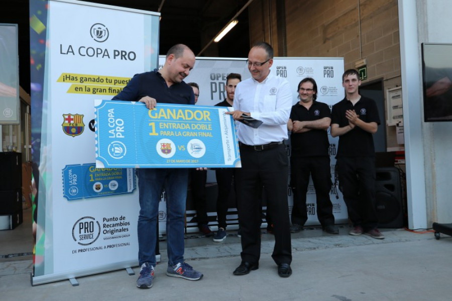 Pro service entrega los premios de la copa pro 1 36275