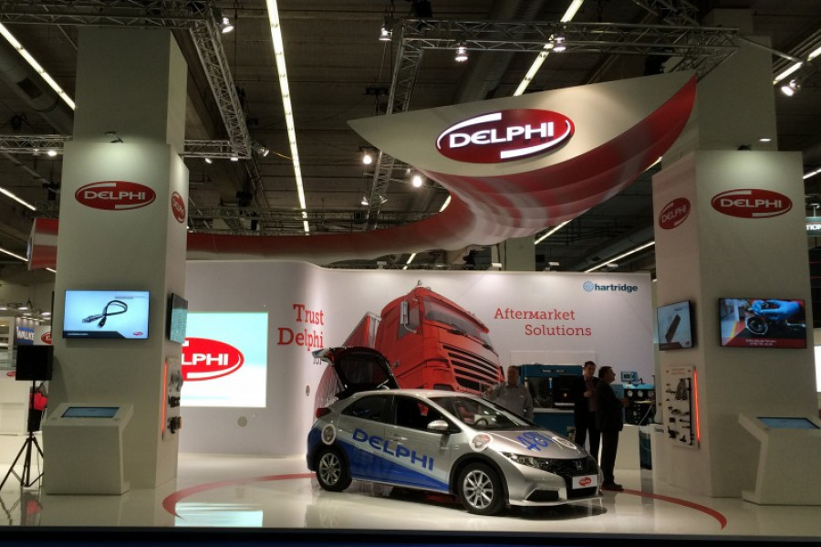 Delphi stand 1 automechanika 0916 29128