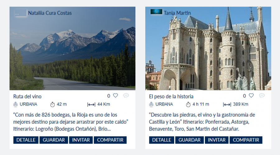 App rutas bosch 27563