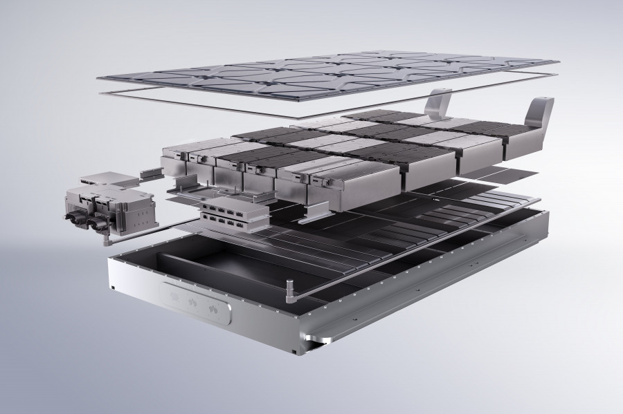 Aiways sandwich battery
