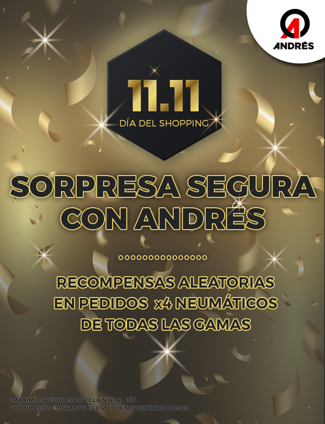 NP Recompensas 11 del 11 Neumaticos Andrés