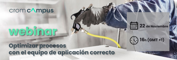 Newsletter Webinar optimizar procesos con el equipo de aplicación correcto