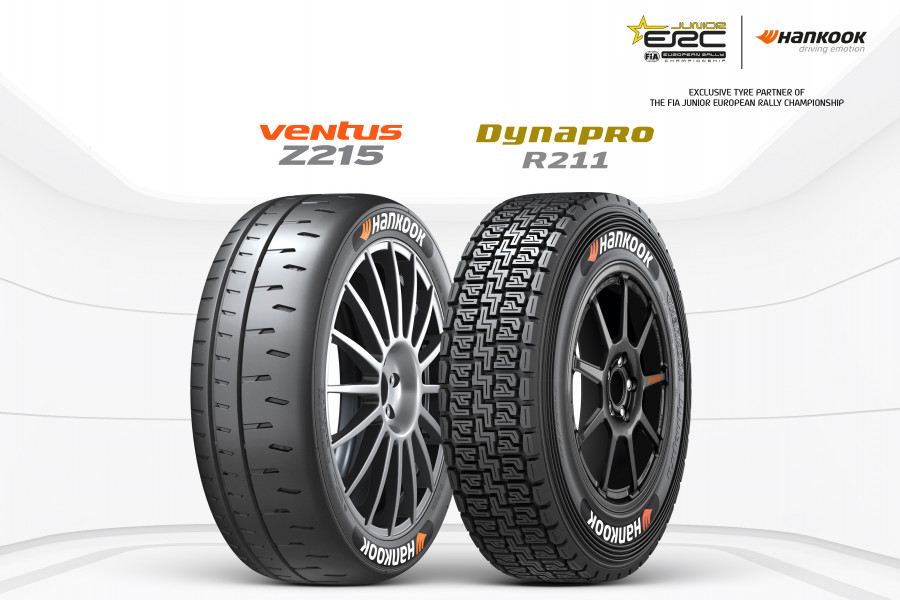 20230306 Hankook is exclusive rally tyre partner of the FIA Junior ERC