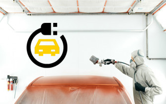 Como pintar coche electrico