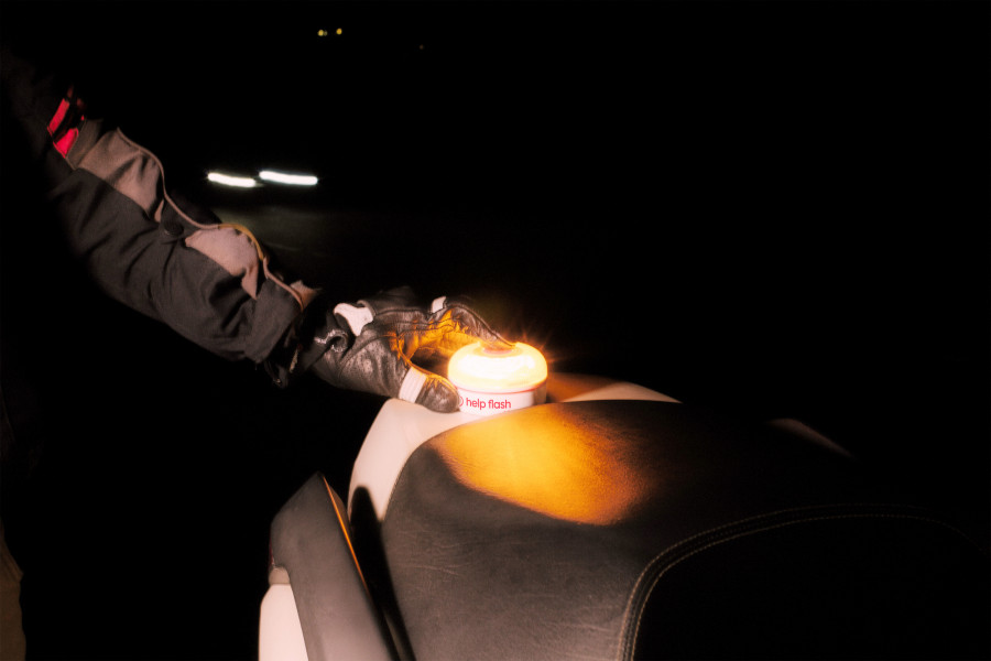 HelpFlash IoT  en moto