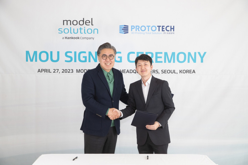 20230517 Prototype manufacturer Model Solution agrees partnership with 3D printing expert PROTOTECH 01