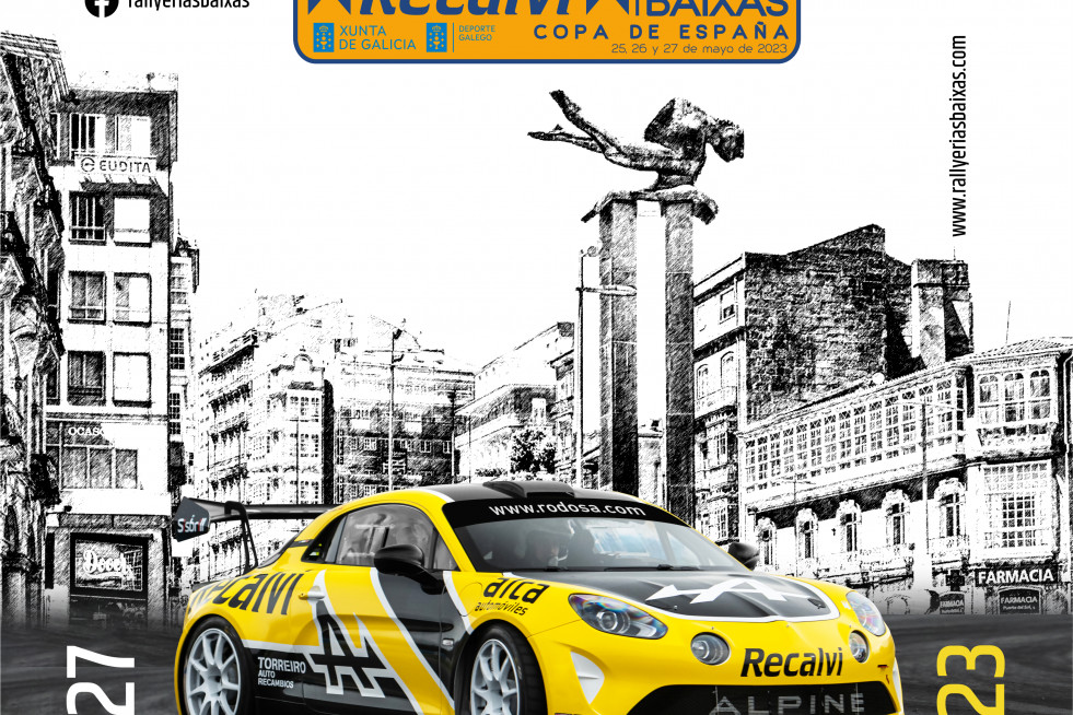 Cartel Rallye Recalvi Rías Baixas 56
