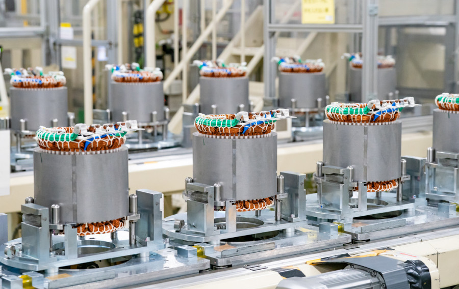 Nissan Electric Motor Production line 16