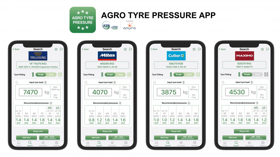 Agro Tyre Pressure App