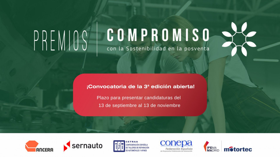 III Premios Compromiso Sostenibilidad Posventa convocatoria