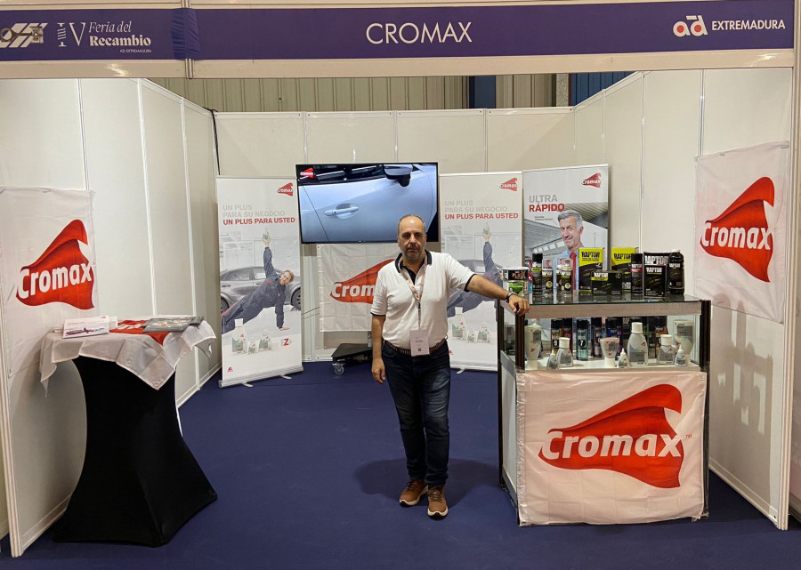 Cromax en la IV Feria del Recambio del Automoěvil de Extremadura