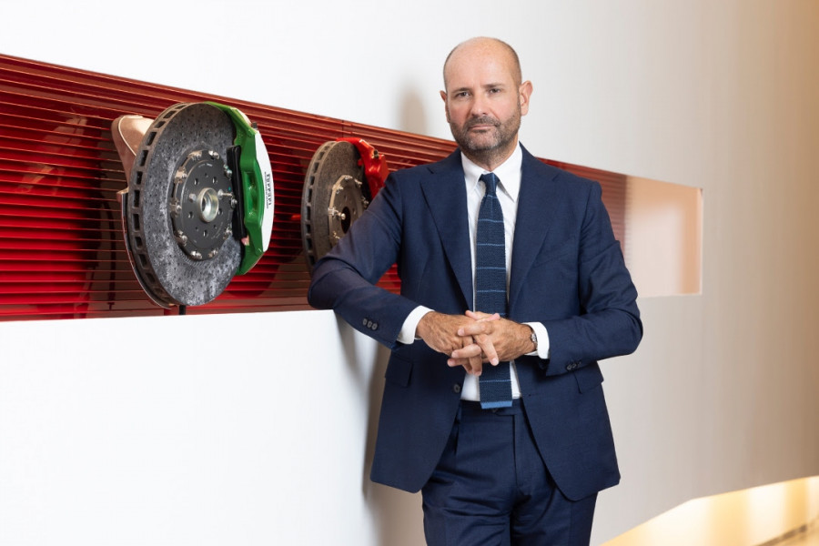 El Presidente Ejecutivo de Brembo, Matteo Tiraboschi