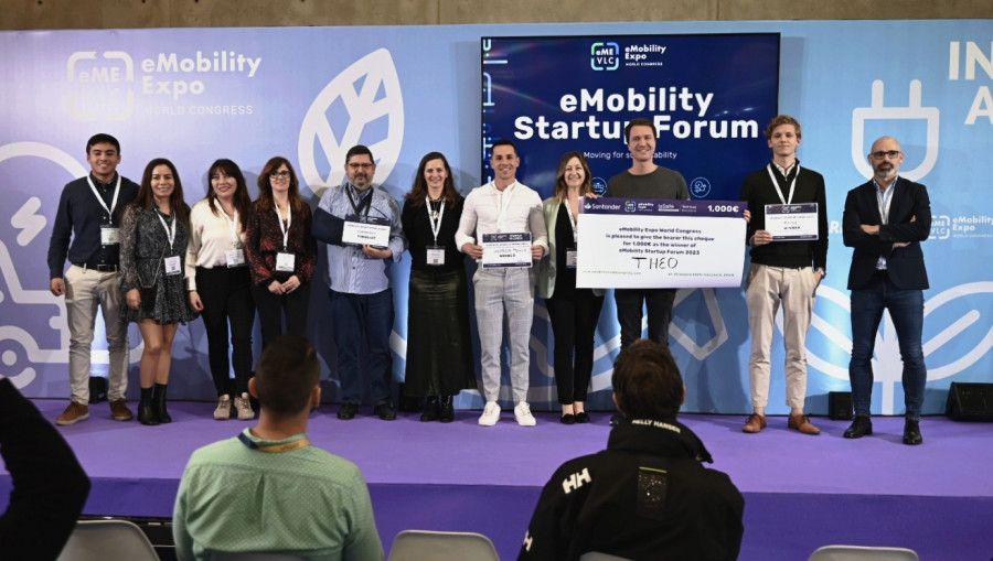 Los ganadores del la pasada edición del eMobility Startup Forum