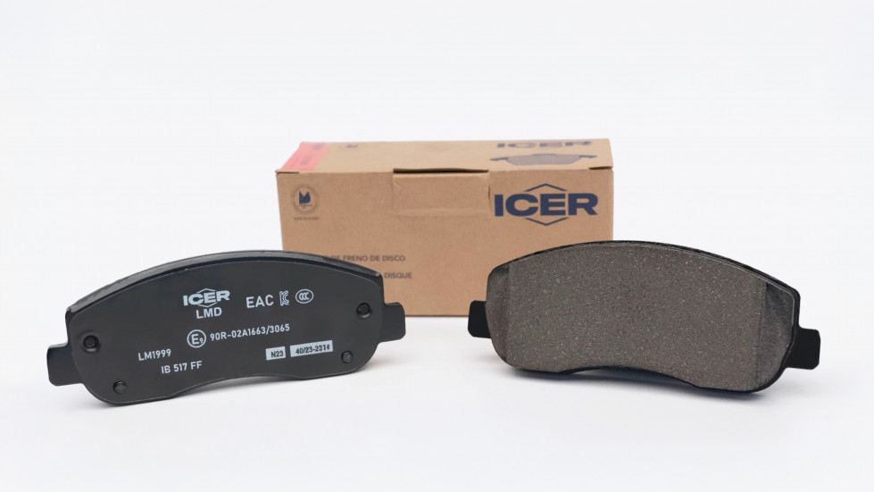 ICER BRAKES   Pastillas de freno LMD para furgonetas de reparto
