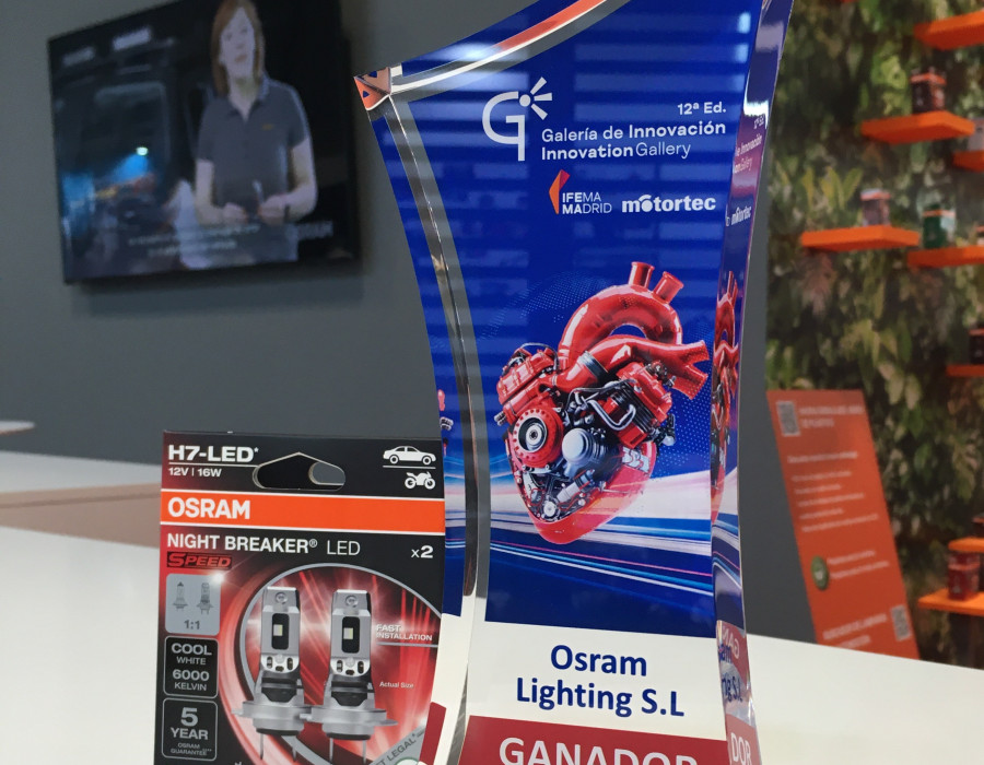 OSRAM Premio Innovacion Motortec