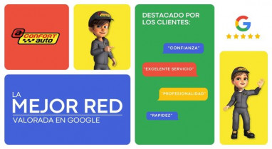 Reputación digital Confortauto Google 2025 horizontal