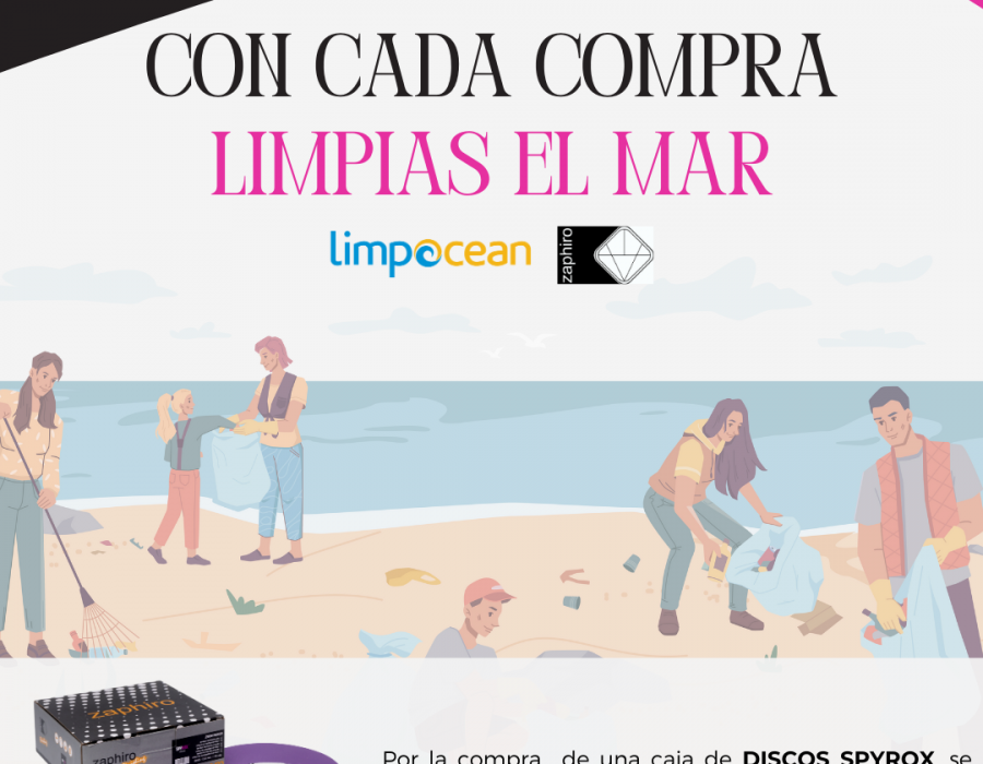 CAMPAÑA SOSTENIBILIDAD ZAPHIRO   LIMPOCEAN