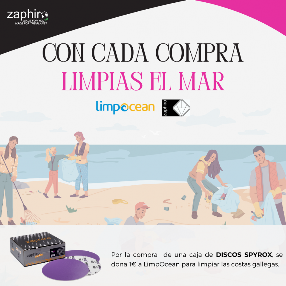 CAMPAÑA SOSTENIBILIDAD ZAPHIRO   LIMPOCEAN