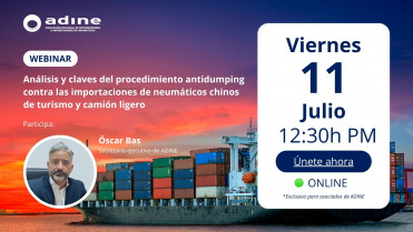 WEBINAR antidumping turismo y camión ligero China