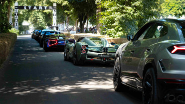 Pirelli 10,000HP for P Zero at Goodwood Festival of Speed Startline