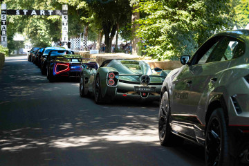 Pirelli 10,000HP for P Zero at Goodwood Festival of Speed Startline