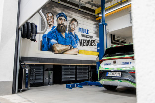 Mahle workshop heroes graffiti 2