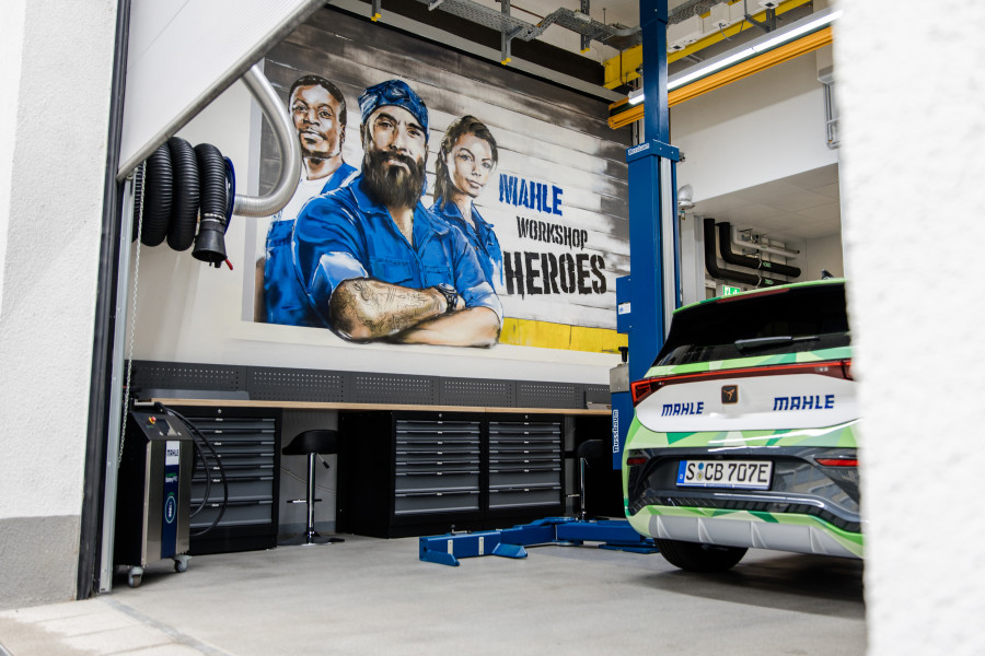 Mahle workshop heroes graffiti 2