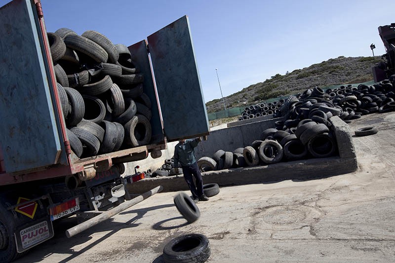 Recogida de Neumáticos Fuera de uso